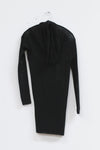 SWAYING/KNIT Water Soluble Wool Lapel SW22AW1T18 Black PS50